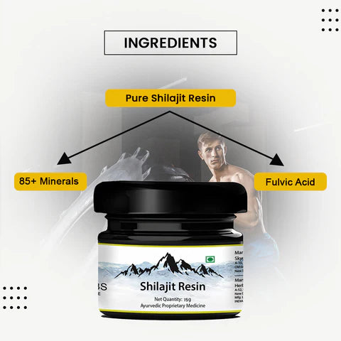 🌿Mountain Minerals Pure Sundried Shilajit Comes with Spoon™