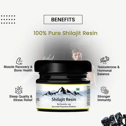 🌿Mountain Minerals Pure Sundried Shilajit Comes with Spoon™