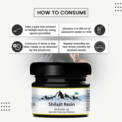 🌿Mountain Minerals Pure Sundried Shilajit Comes with Spoon™